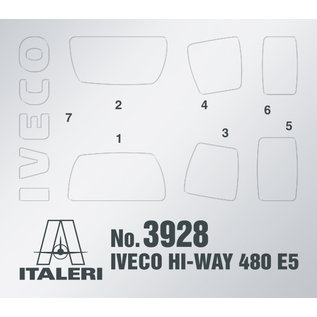 Italeri IVECO Hi-Way 480 E5 (Low Roof) - 1:24