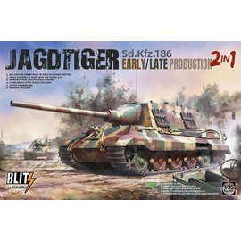 TAKOM TAKOM - Sd.Kfz. 186 Jagdtiger early / late production (2 in 1) - 1:35