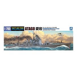 Aoshima Aoshima - I.J.N. Heavy Cruiser Atago - Waterlin No. 338 - 1:700
