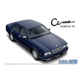 Aoshima Aoshima - Nissan Cima FGDY32 1991 Type III Limited - 1:24