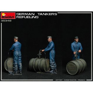 MiniArt Panzersoldaten beim Tanken - German Tankers Refueling - 1:35