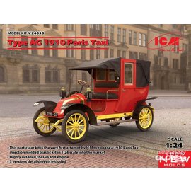 ICM ICM - Type AG 1910 Paris Taxi - 1:24