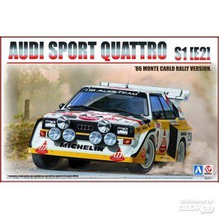 Beemax Audi Sport Quattro S1(E2) '86 Monte Carlo Rally  - 1:24