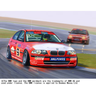 NuNu Model Kit BMW 320i E46 DTCC Winner - 1:24