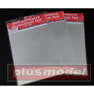Plusmodel - Aluminiumfolie selbstklebend 2 Stck. - Traudls Modellbau