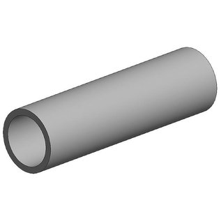 Evergreen Nr. 224 - Rundröhre, 35 cm lang, Durchm.3,2 mm - 1/8, 5 Stück