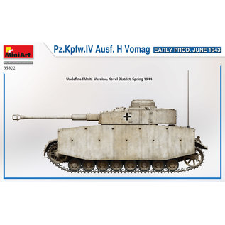 MiniArt Pz.Kpfw.IV Ausf. H Vomag. Early Prod. (June 1943) - 1:35