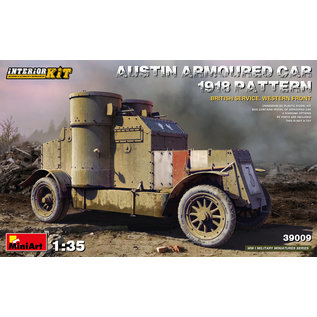 MiniArt Austin Armoured Car 1918 Pattern - British Service, Western Front - 1:35