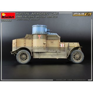 MiniArt Austin Armoured Car 1918 Pattern - British Service, Western Front - 1:35