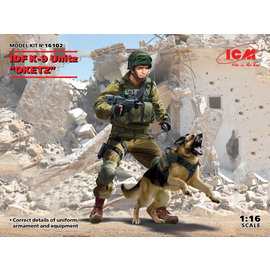 ICM ICM - IDF K-9 Unit "OKETZ" with dog - 1:16