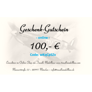 Traudls Online-Geschenkgutschein 25,-€