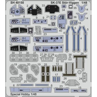 Special Hobby SAAB SK-37E Stör-Viggen "Electronic Warfare Agressor" - 1:48