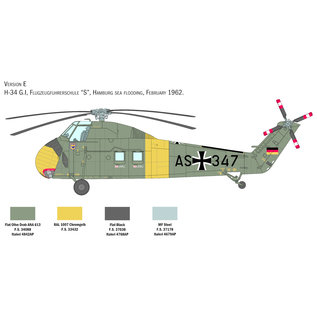 Italeri Sikorsky H-34A Pirate / UH-34D U.S.M.C - 1:48