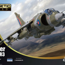 Kinetic Hawker Siddeley / BAE Harrier GR.1 / GR.3 - 1:48