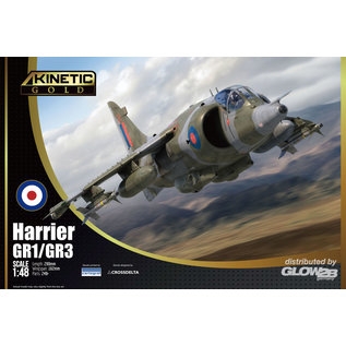 Kinetic Hawker Siddeley / BAE Harrier GR.1 / GR.3 - 1:48