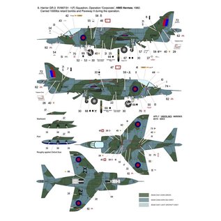 Kinetic Hawker Siddeley / BAE Harrier GR.1 / GR.3 - 1:48