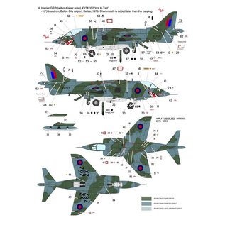 Kinetic Hawker Siddeley / BAE Harrier GR.1 / GR.3 - 1:48