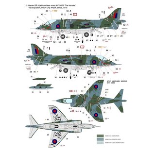 Kinetic Hawker Siddeley / BAE Harrier GR.1 / GR.3 - 1:48