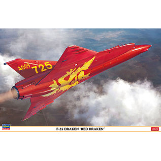 Hasegawa Hasegawa -  SAAB F-35 Draken "Red Draken" Limited Edition - 1:48