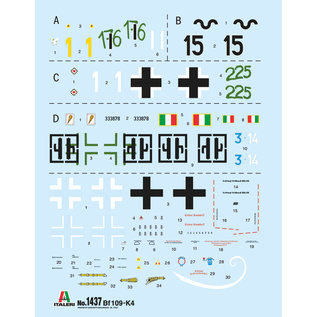 Italeri Messerschmitt Bf109 K-4 - 1:48