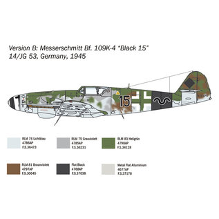 Italeri Messerschmitt Bf109 K-4 - 1:48