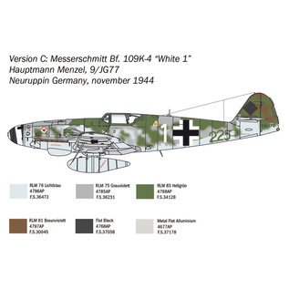 Italeri Messerschmitt Bf109 K-4 - 1:48