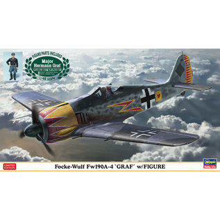 Hasegawa Focke-Wulf Fw190A-4 "Graf" with Figur - Limited Edition - 1:48