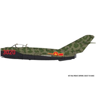 Airfix Mikoyan-Gurevich MiG-17F "Fresco" (Shenyang J-5) - 1:72