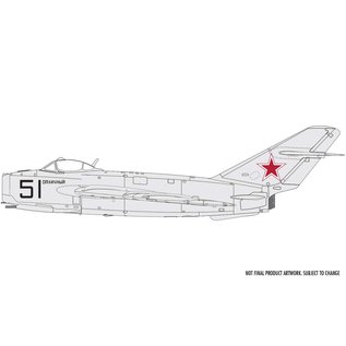 Airfix Mikoyan-Gurevich MiG-17F "Fresco" (Shenyang J-5) - 1:72