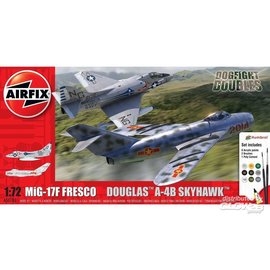 Airfix Airfix - MiG-17F "Frresco" & Douglas A-4B Skyhawk - Dogfight Double - 1:72