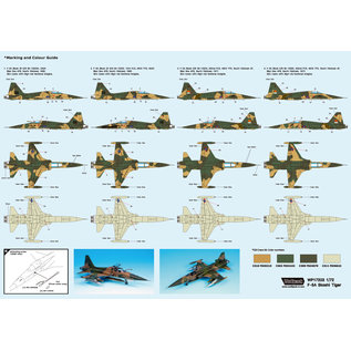 Wolfpack-Design Northrop F-5A Skoshi Tiger - 1:72