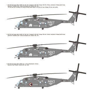 Wolfpack-Design Sikorsky MH-53E Sea Dragon - U.S. Navy Minesweeping Helicopter - 1:72