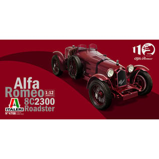 Italeri Alfa Romeo 8C 2300 Roadster - 1:12