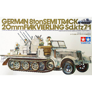 TAMIYA Tamiya - Sd.Kfz. 7/1 dt. Halbkette m. Vierlings-FlaK - 1:35