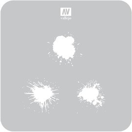 Vallejo Vallejo - Lackierschablone Benzin Flecken - 1:35