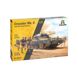 Italeri Italeri - brit. Crusader Mk.II mit Figuren - 1:35