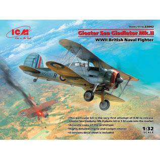 ICM Gloster Sea Gladiator Mk.II "British Naval Fighter" - 1:32