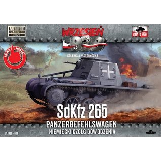 First to Fight German Sd.Kfz.265 Panzerbefehlswagen  - 1:72