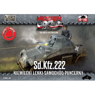 First to Fight German Sd.Kfz.222  - 1:72