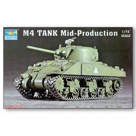 Trumpeter Trumpeter - M4 (Mid) Tank  - 1:72