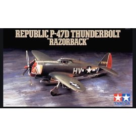 TAMIYA Tamiya - Republic P-47D Thunderbolt "Razorback" - 1:72