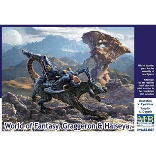 Master Box World of Fantasy - Graggeron & Halseya - 1:24