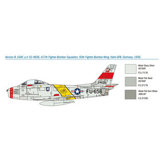 Italeri North American F-86F "Sabre" - 1:72