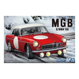 Aoshima Aoshima - BLMC G/HM4 MG-B Club Rally '66 - 1:24