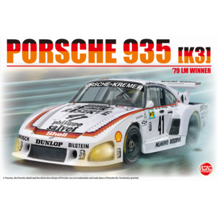 NuNu Model Kit Porsche 935 K3 ’79 LE MANS Winner - 1:24