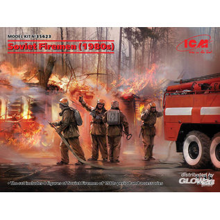 ICM Soviet Firemen (1980s) - 1:35