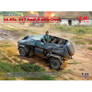 ICM Sd.Kfz. 247 Ausf. B mit Besatzung - 1:35