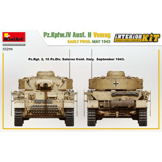 MiniArt Pz.Kpfw.IV Ausf. H Vomag early prod. May 1943 with Interieur-Kit - 1:35