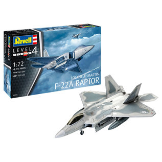 Revell Lockheed F-22A Raptor - 1:72