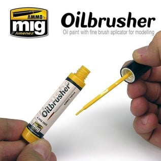 AMMO by MIG Oilbrusher MECHA LIGHT GREEN